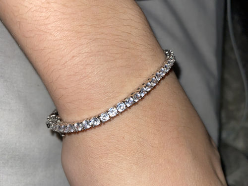 Customer photo review of TENNISBOY. – 3MM 18K