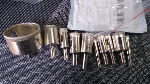 Customer photo review of Kit 10 Bicos de Serra - Diamantada