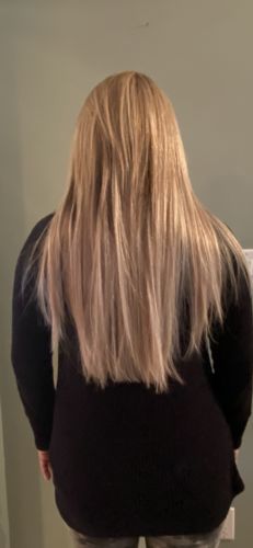 Tape in Balayage Brown Highlighted Ash Blonde Human Hair Extensions #3/8/18
