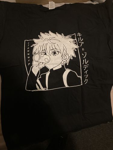 Customer photo review of Killua Zoldyck - Tee