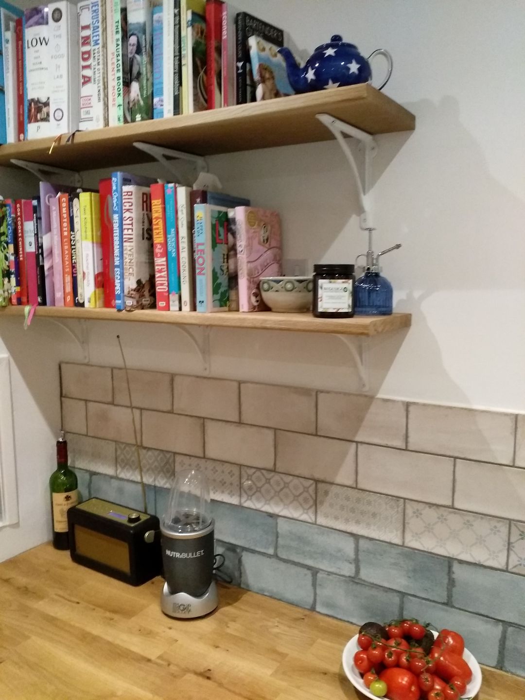 Customer photo review of 7 Inch Ironbridge Cast Iron Shelf Bracket