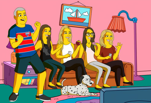 Customer photo review of RETRATO EM ARQUIVO DIGITAL FAMILIA AMARELA