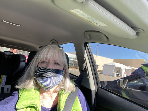 Customer photo review of PACK OF 6 ADULT REUSABLE FACE MASK