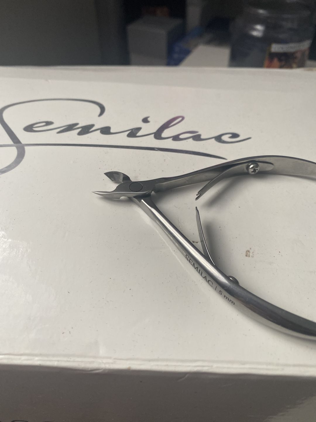 Customer photo review of Semilac Cuticle Nipper 5mm