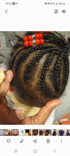 Customer photo review of All Natural Hair Butter 8oz