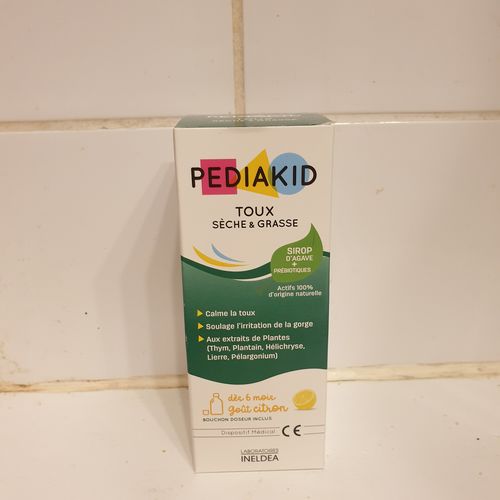 Customer photo review of TOUX SECHE ET GRASSE PEDIAKID