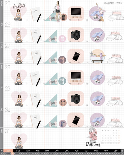 Customer photo review of Duet planner 2021