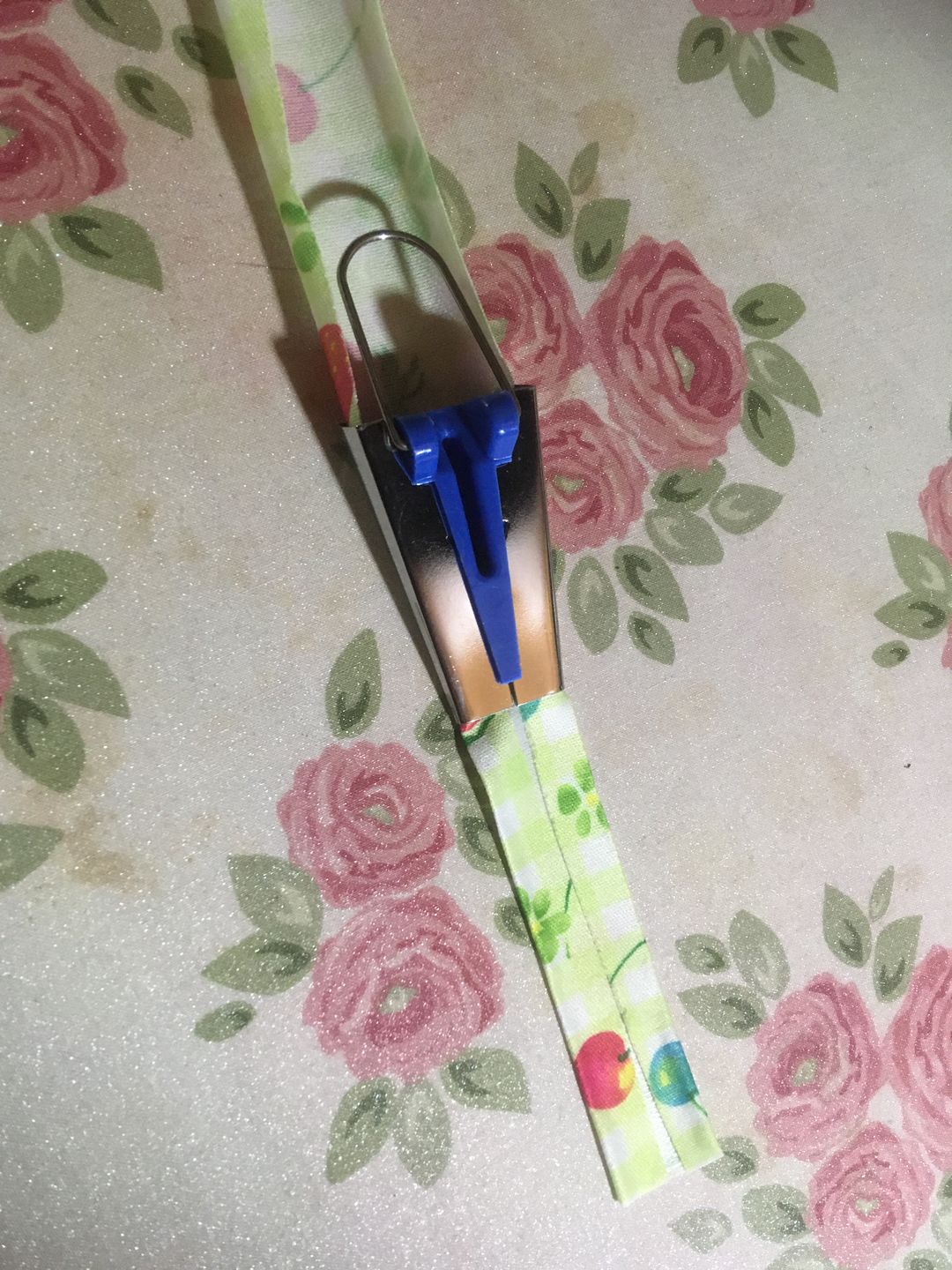 Customer photo review of Love Sew Bias Tape Maker Kit