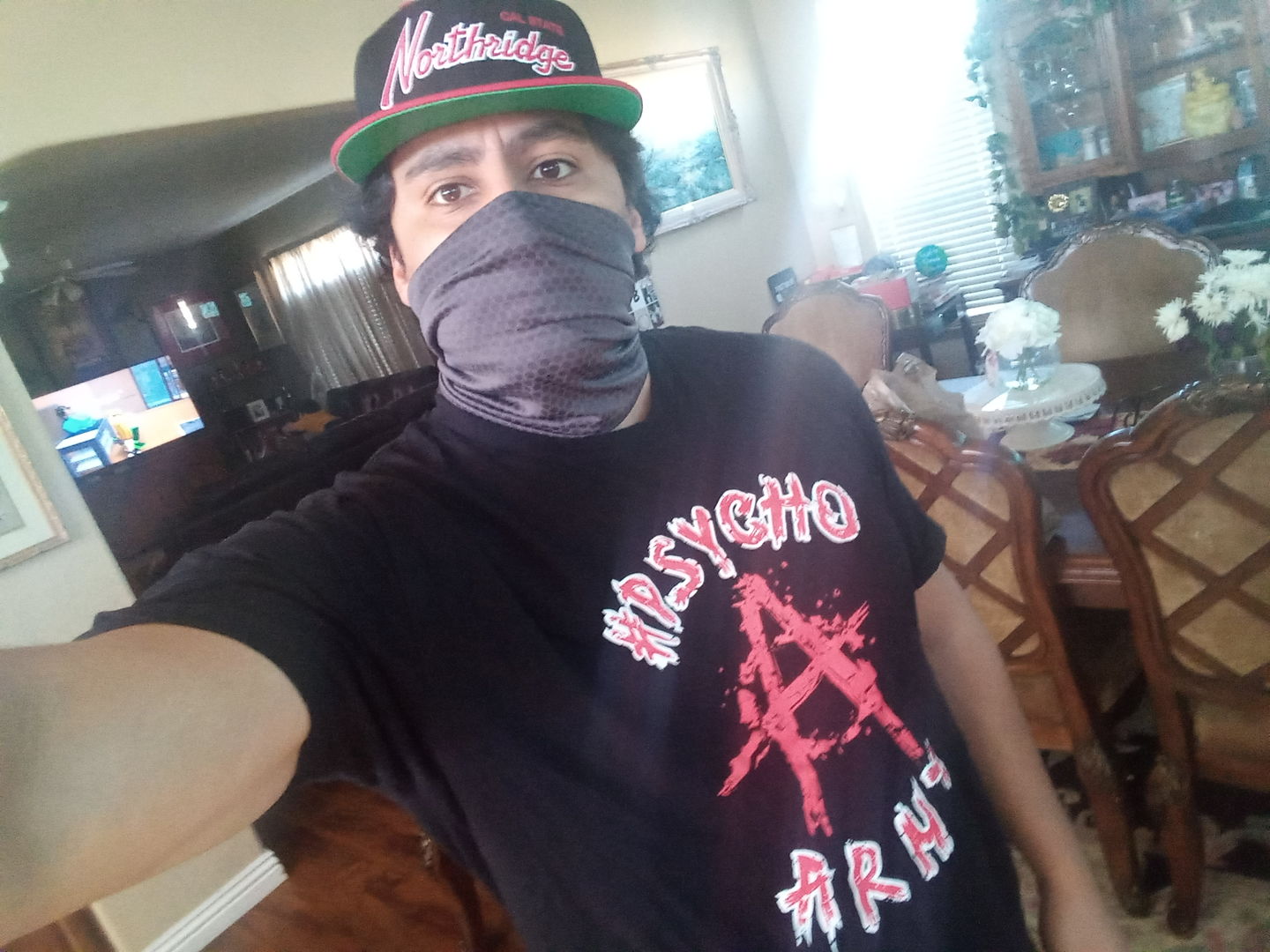 Customer photo review of Psycho Pharma T-Shirt