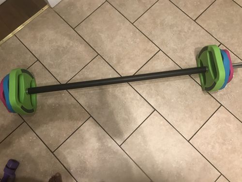 Customer photo review of Space Bar Set Apus BODY PUMP / HALF PRICE