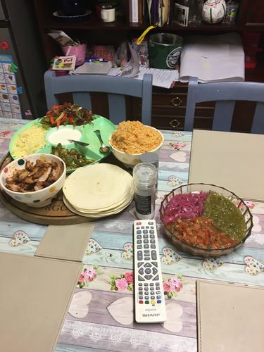 Customer photo review of Boojum Mexican Fajita Meal Kit For 4 People