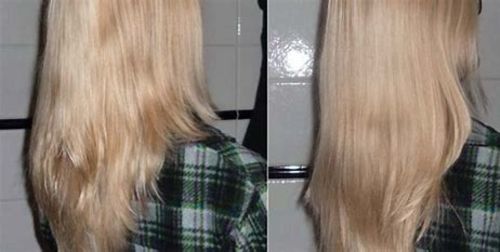 Customer photo review of Hair Growth With Argan Oil Professional Haircare Complete Daily Bundle