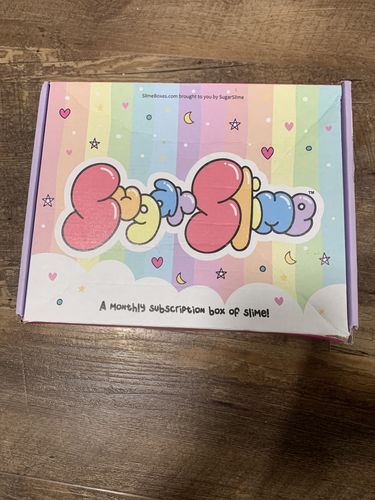 Customer photo review of Monthly Slime Box Subscription