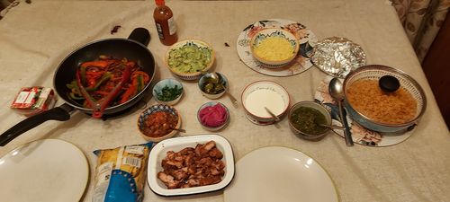 Customer photo review of Boojum Mexican Fajita Meal Kit For 4 People