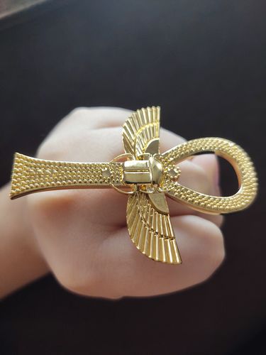 Customer photo review of XL ANKH Ring