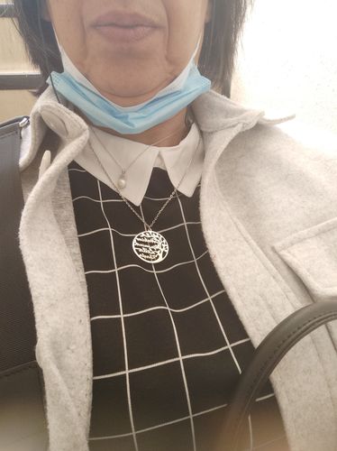 Customer photo review of Mon meilleur cadeau ©  : Collier Arbre de Vie Unisex Personnalisé