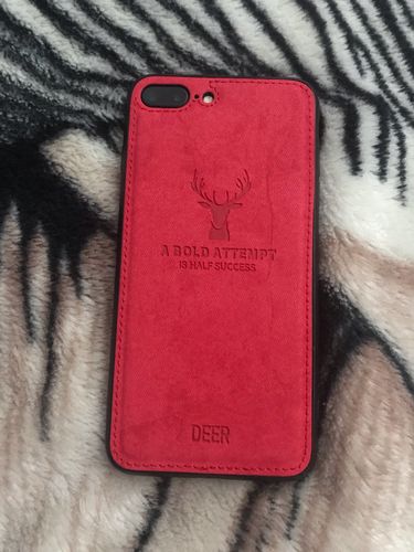 Customer photo review of Silicone Fabric Cloth Deer Case for Iphone(BUY 2 GOT 10% OFF, 3 GOT 15% OFF）