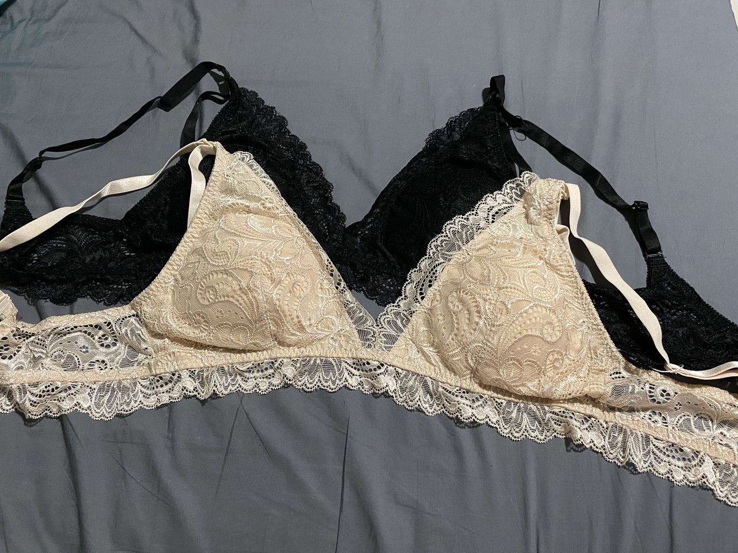 Customer photo review of Avery Dove Nursing Bralette