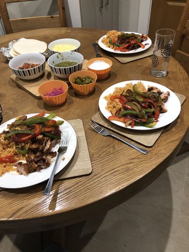 Customer photo review of Boojum Mexican Fajita Meal Kit For 4 People