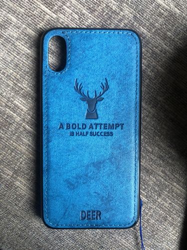 Customer photo review of Luxury Soft fabric Deer Protective Back Cover Case for iphone(BUY 2 GOT 10% OFF, 3 GOT 15% OFF）