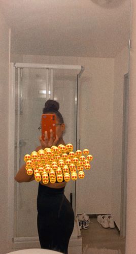 Customer photo review of Waist Shaper Leggings 2-in-1