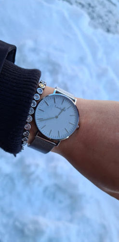 Customer photo review of World Edition Silver White