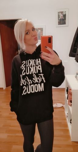 Customer photo review of Hokus Pokus F*** **ch Modus - Unisex Kapuzenpullover Hoodie