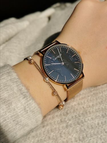 Customer photo review of World Edition Rosé Gold Black