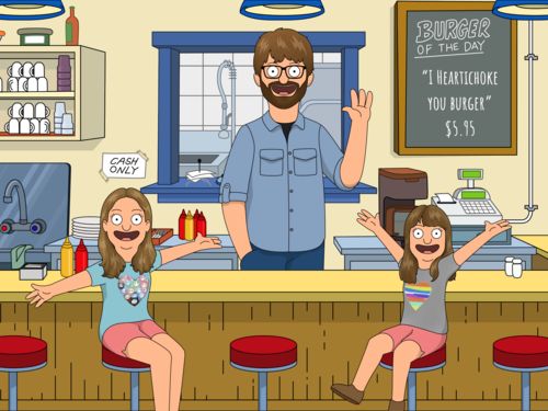 Customer photo review of Personalized Bob’s Burgers Custom Portrait