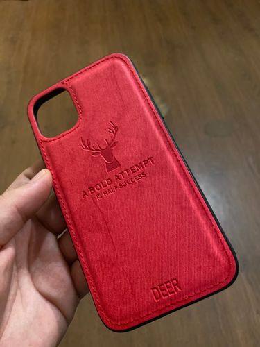 Customer photo review of Silicone Fabric Cloth Deer Case for Iphone(BUY 2 GOT 10% OFF, 3 GOT 15% OFF）