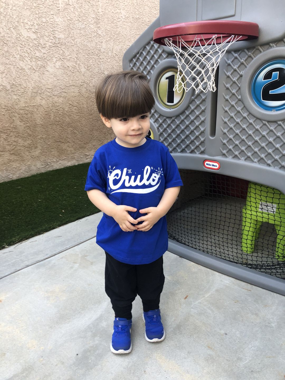 Customer photo review of Chulo Kids Tee