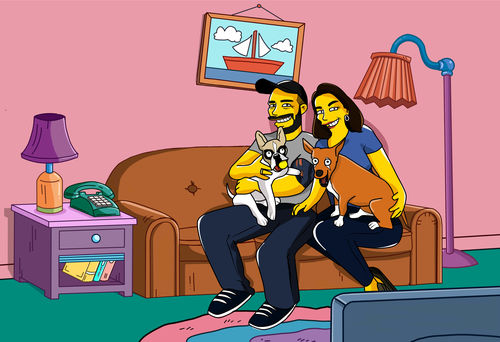 Customer photo review of RETRATO EM ARQUIVO DIGITAL FAMILIA AMARELA