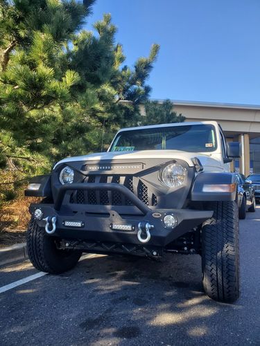 Customer photo review of Demon Grille w/ LED Off-Road Lights for 18-21 Jeep Wrangler JL & Gladiator JT