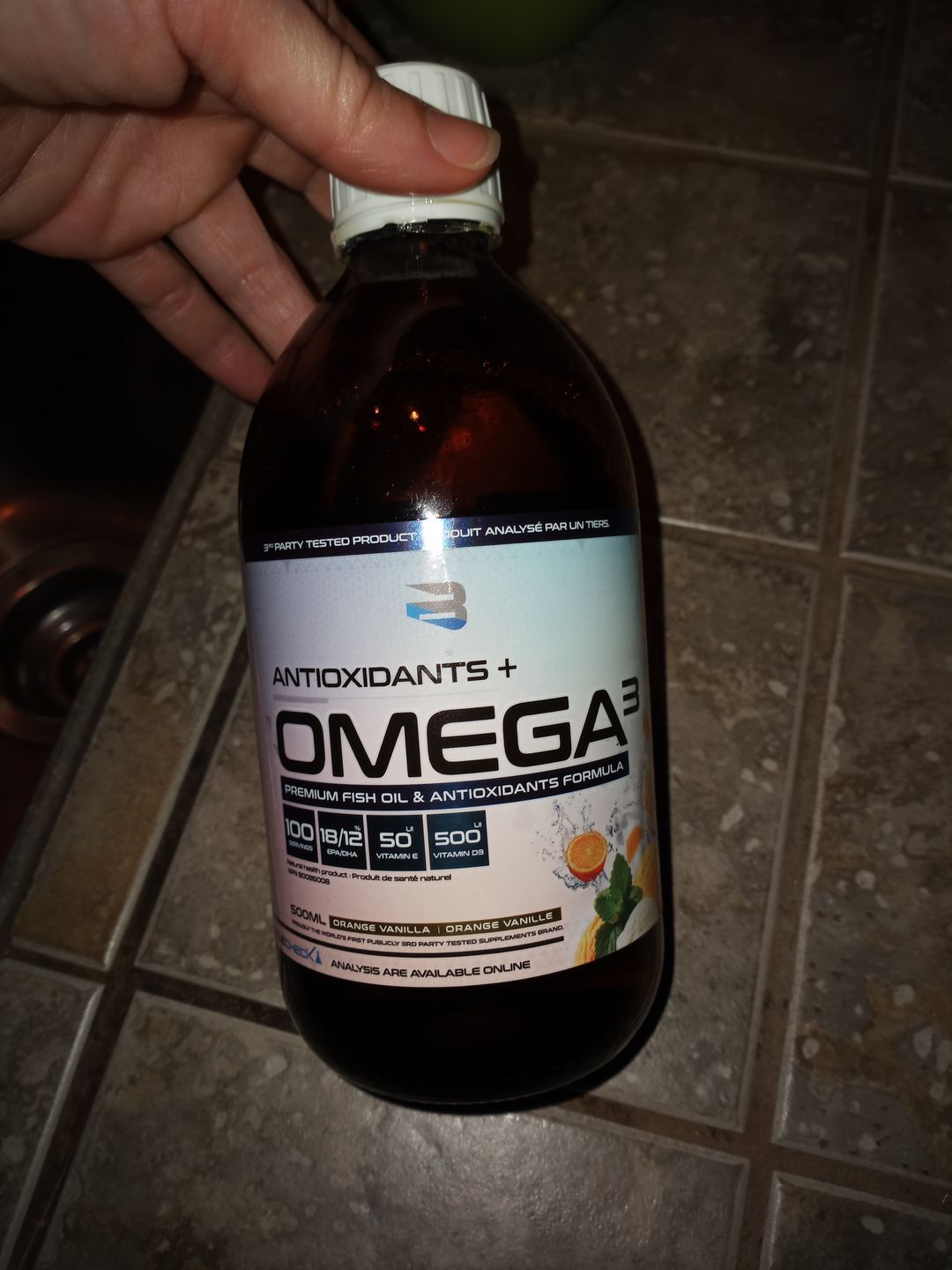 Customer photo review of BELIEVE SUPPLEMENTS - Antioxydants + Omega 3