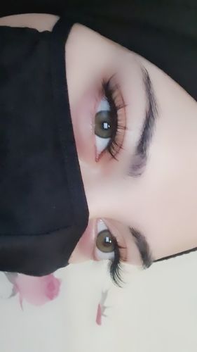 Customer photo review of Neala Green Contact Lenses(12 months wear)
