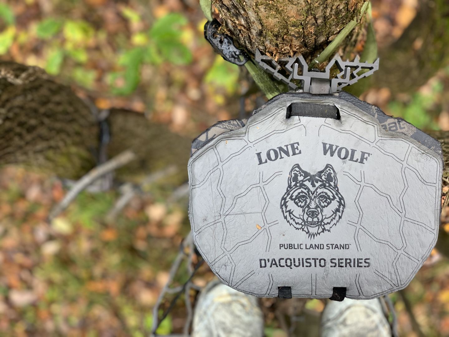 Customer photo review of Lone Wolf Seat Cushion