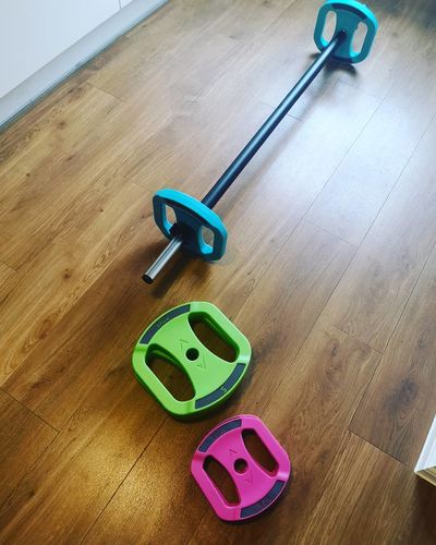 Customer photo review of Apus BODY PUMP Space Bar Set