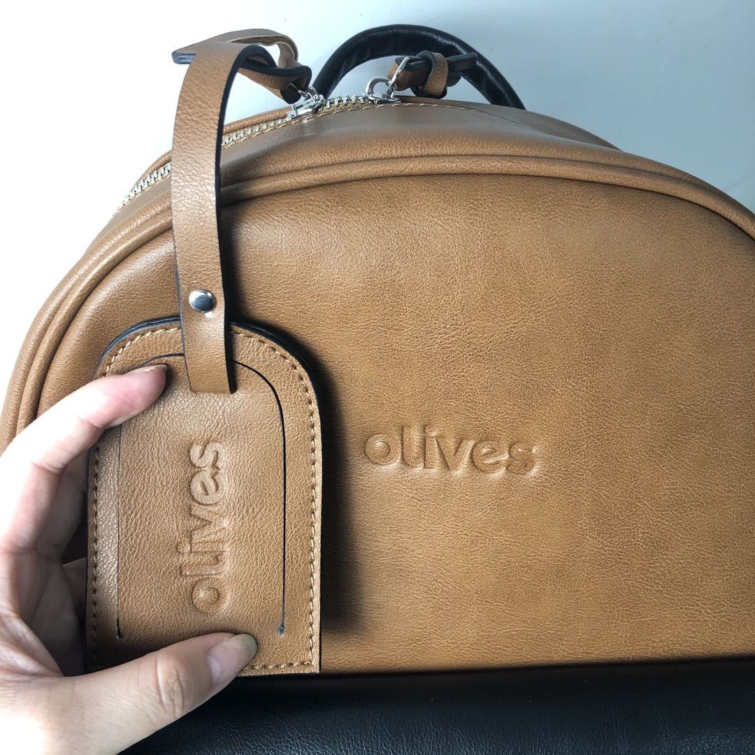Customer photo review of Olives Original Backpack