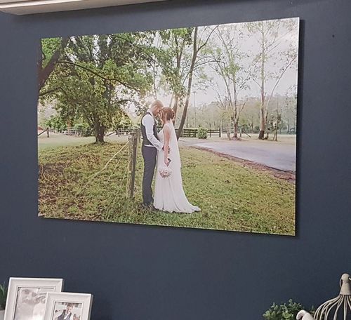Customer photo review of Acrylic Mounting Panel - 60 x 90 cm