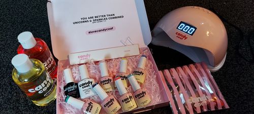 Customer photo review of Candy Coat - 48W UV/LED Candy Lamp