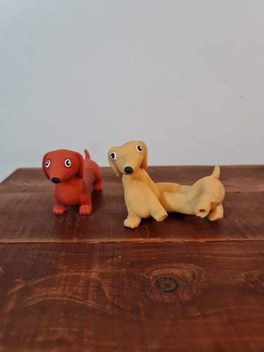 Customer photo review of Stretchy Squishy  Dachshund