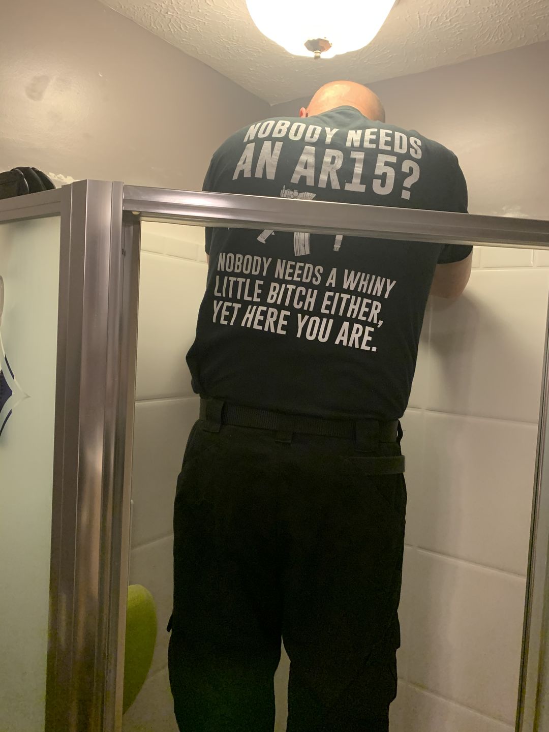Customer photo review of Nobody Needs An AR15?