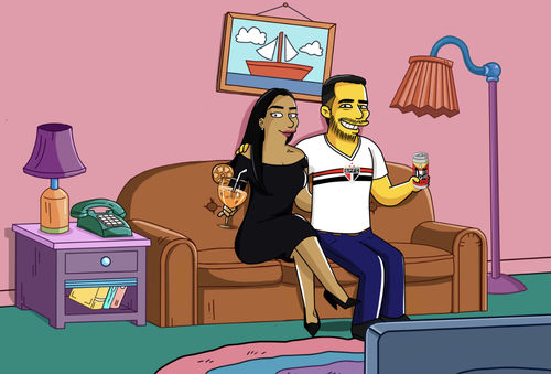 Customer photo review of RETRATO EM ARQUIVO DIGITAL FAMILIA AMARELA