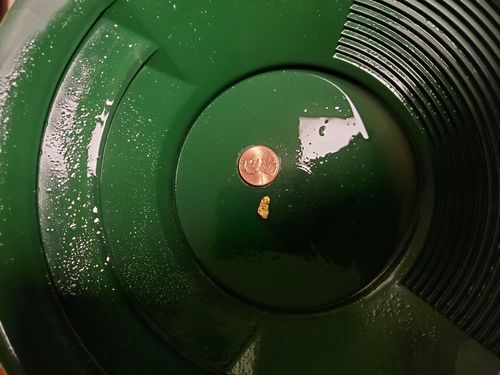 Customer photo review of '150 GRAM GOLD HUNT' - ELITE Gold Paydirt Panning Concentrates