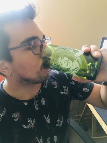 Customer photo review of Vasos Rockstar 6 Pack