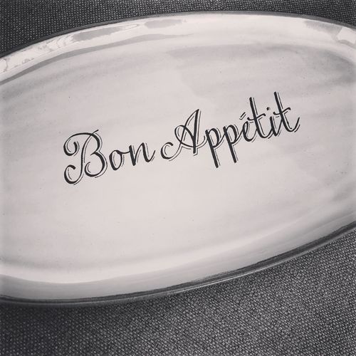 Customer photo review of No Bake Ceramic Paint - Dark Chocolate Latte