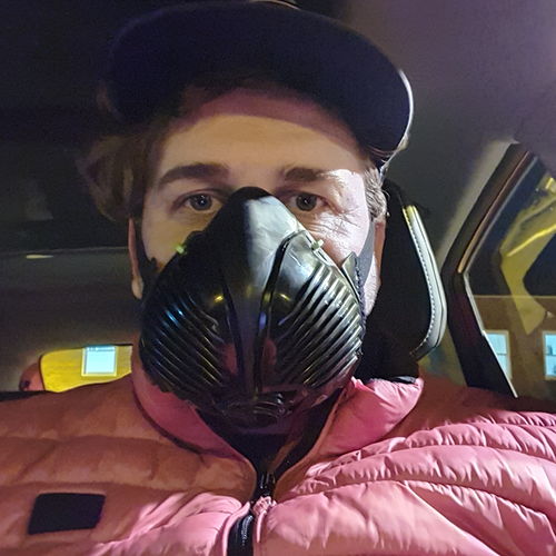 Customer photo review of Stealth P3 Dust & Particle Protective Respirator Face Mask