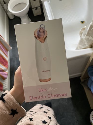 Customer photo review of SkinGlow Electric Cleanser - No More Blackheads