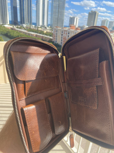 Customer photo review of Castano Cigar Aficionado Handmade Travel Case