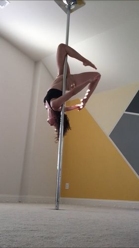 Katelyn H. review of Rose Gold Metallic Hot Pants image 1 out of 1